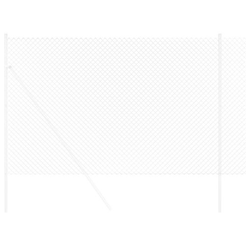 Оградa от мрежа Сребрист 10 x 1,6 m Поцинкована стомана