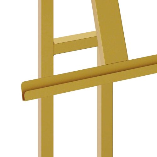 Стендове за търговски прояви 2 pcs Златист 26,5 x 26,5 x 150 см