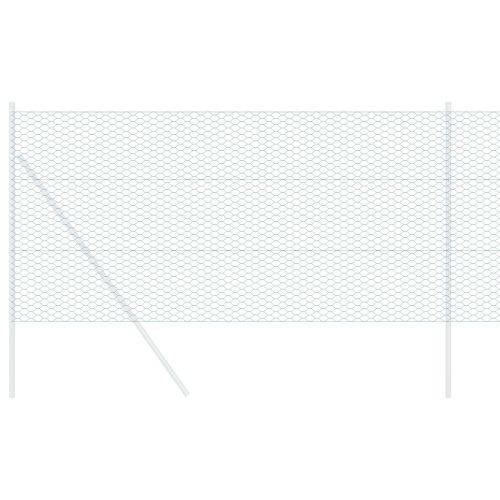 Шестоъгълна ограда Зелен 1,2 x 10 m ПВЦ