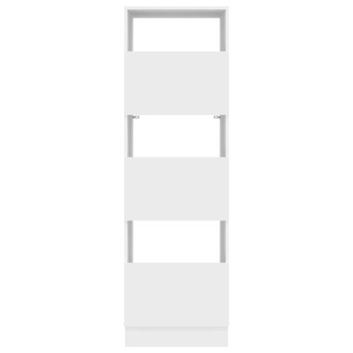 Мивка за пране със съхранение с врата Бяло Инженерно дърво