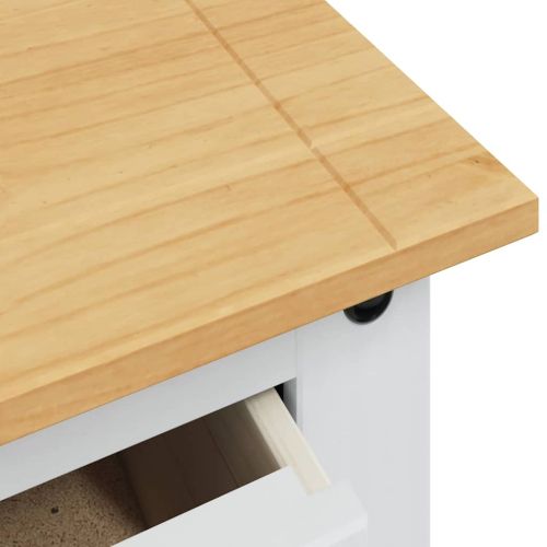 Сандъци за складиране Corona Бял 92 x 48 x 114 см Солиден бор