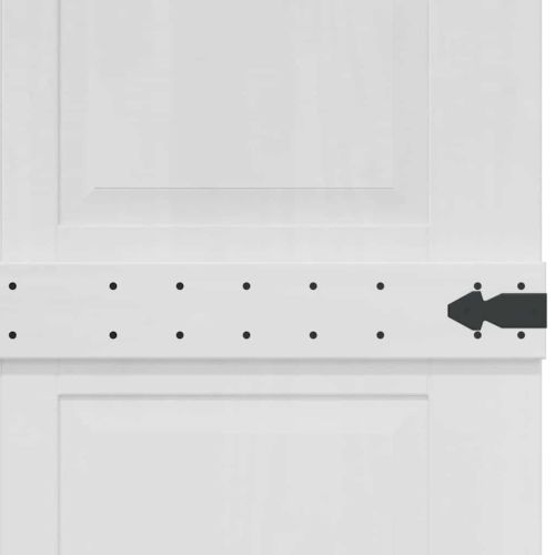 Врата Corona Бяло 80 x 210 cm Инженерно дърво