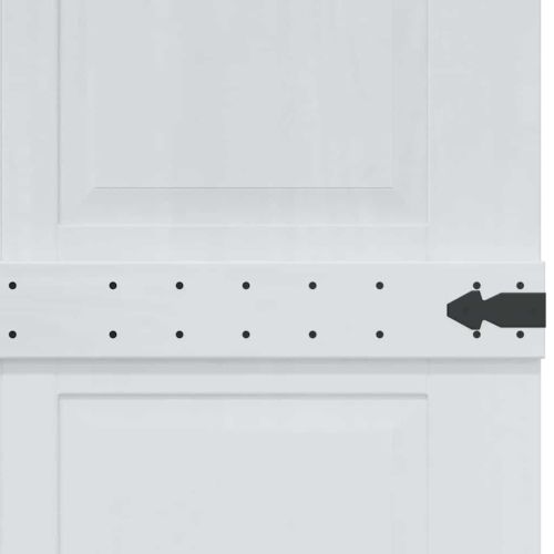 Врата Corona Бяло 100 x 210 cm Инженерно дърво