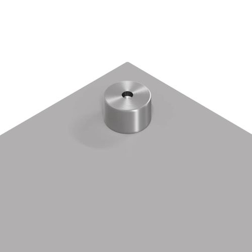 Кухненски гръб 2 pcs Светлосиво 90 x 40 cm закалено стъкло