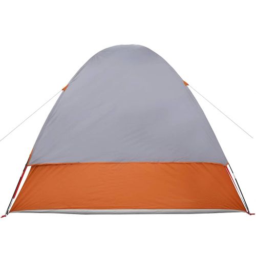 Палатка за кола, 4-местна, сиво-оранжева, водоустойчива