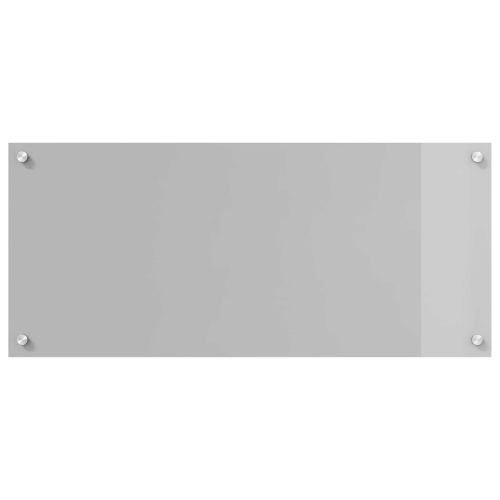 Кухненски гръб Светлосиво 90 x 40 cm закалено стъкло