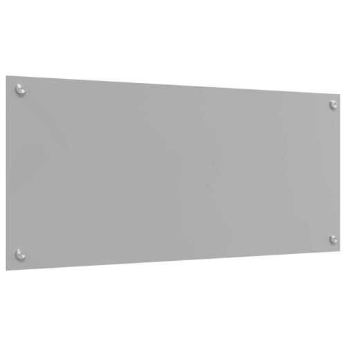 Кухненски гръб Светлосиво 90 x 40 cm закалено стъкло