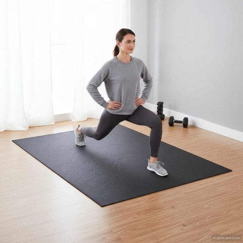 Мат за спортна защита Черно 213 x 152 x 0,6 см ПВЦ