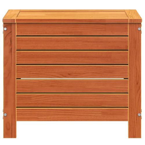 Градинска табуретка, восъчнокафява, 62x31,5x52 см, бор масив