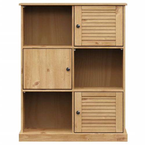 Етажерка за книги VIGO 90x35x114,5 см бор масив