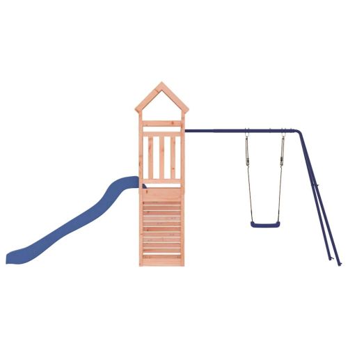 Комбинирано детско съоръжение, масивна дугласка дървесина