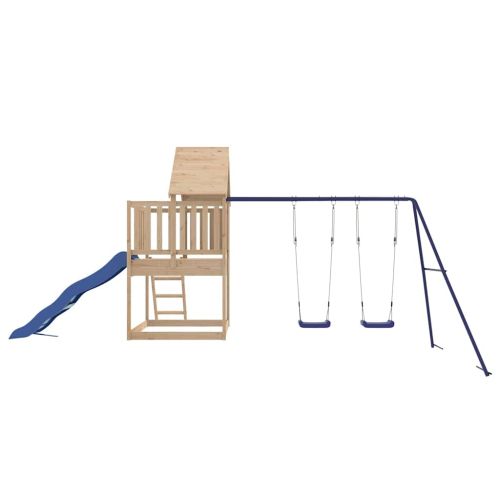 Комбинирано детско съоръжение за игра на открито, бор масив