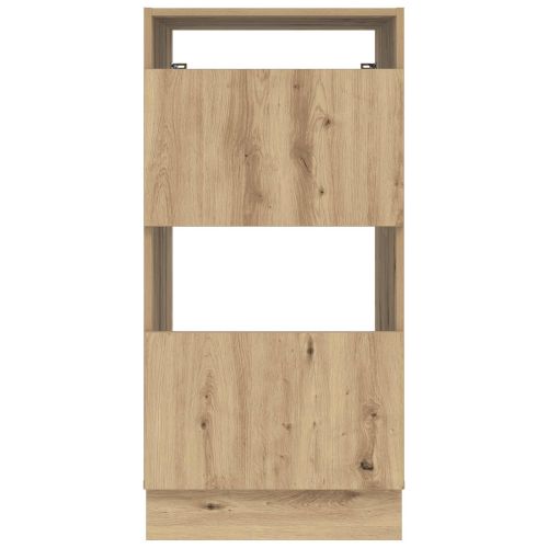 Мивка за пране с врата Дъб 50 x 68 x 102 см Инженерно дърво