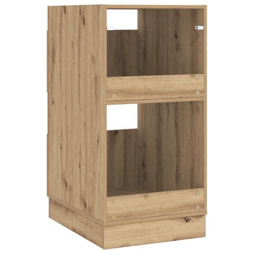 Мивка за пране с врата Дъб 50 x 68 x 102 см Инженерно дърво