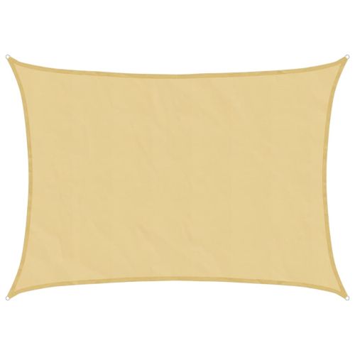 Слънцезащитно платно пясъчно 7x5 м 100% полиестер Оксфорд