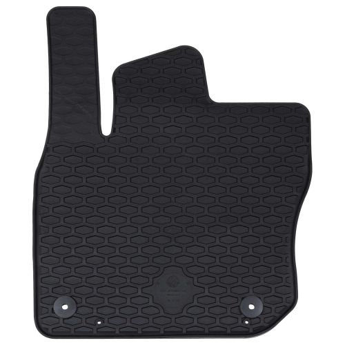 Автомобилен килим 4 pcs Черно VW TIGUAN TDI Каучук