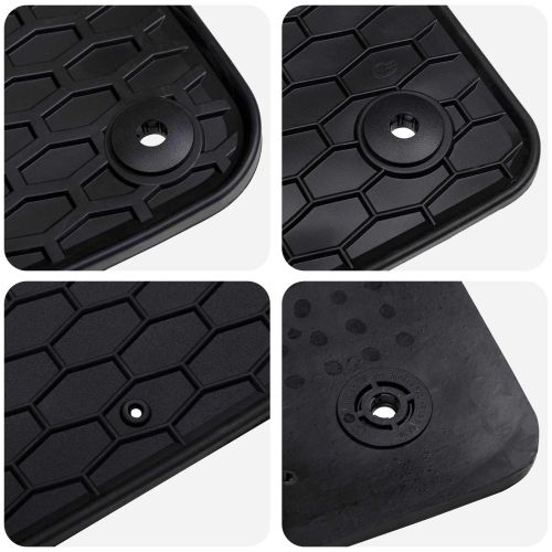 Автомобилен килим 4 pcs Черно Škoda SUPERB III / iV TPE