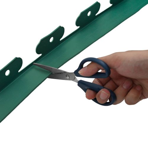 Ограничители за тревни площи Зелен 5000 x 4 x 5 см Пластмаса