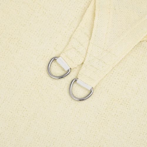 Слънцезащитно платно, HDPE, правоъгълно, 2x4 м, кремаво