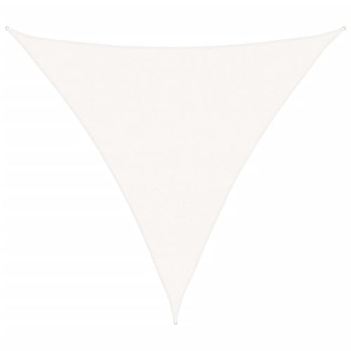 Платно-сенник, HDPE, триъгълно, 5х5х5 м, бяло