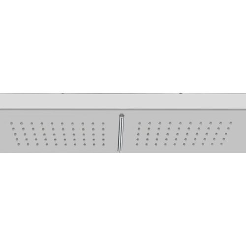Градински душ с корито, WPC, неръждаема стомана