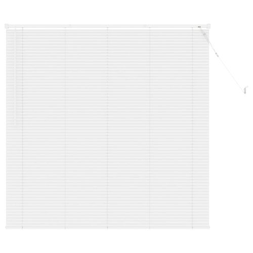 Венецианска щора Регулирума Бял 150 x 160 cm ПВЦ
