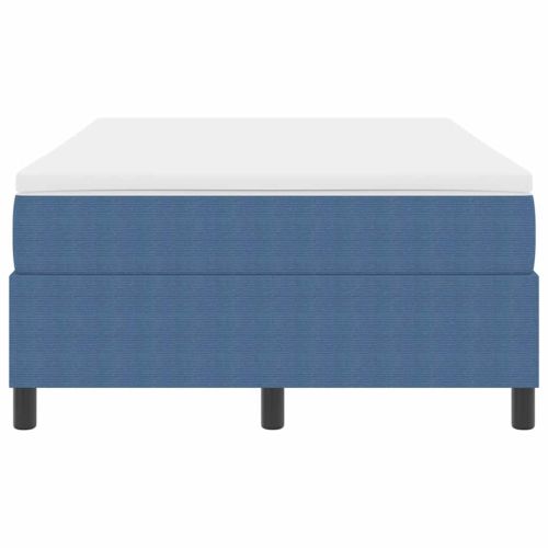 Легло с пружинирана основа Синьо и бяло 120 x 190 cm