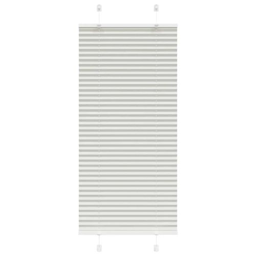 Плисирана щора Светло сиво 55x100 cm Ширина на плата 54,4 cm