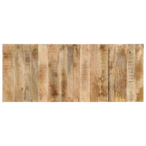 табла за глава 200 cm масивна груба дървесина манго