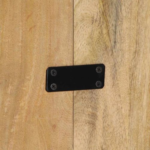 табла за глава 200 cm масивна груба дървесина манго