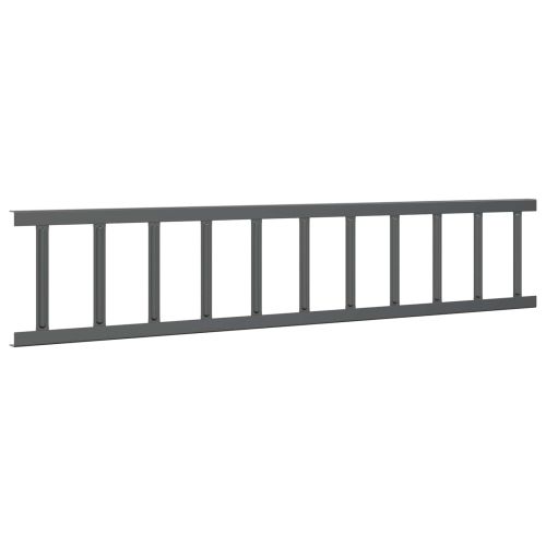 Снегозадържател за покрив Антрацит 1200 x 2,5 x 20 см Стомана