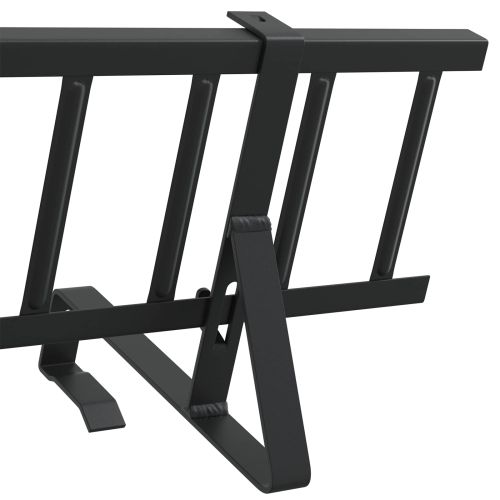 Снегозадържател за покрив Черно 300 x 29,5 x 34,5 см Стомана