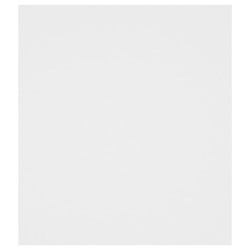 Странична маса, бяла, 60x40x45 см, ПДЧ