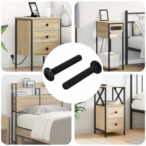 Винт 2 pcs Сребрист 5 x 30 мм Желязо