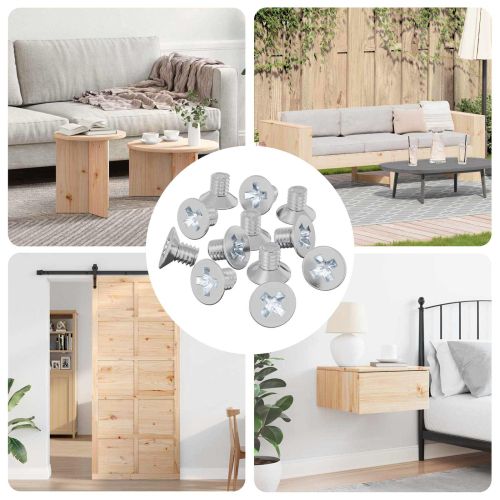 Калетни винтове 32727 pcs Сребрист Желязо