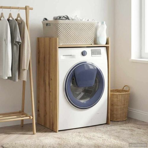 Шкаф за пералня Дъб Артизан 67,5 x 48 x 97 см Инженерно дърво