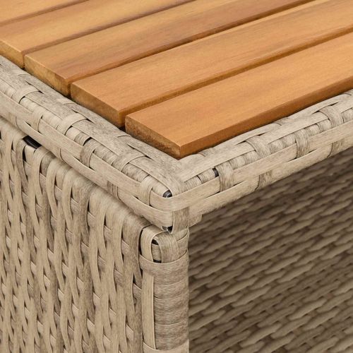 За шкафове с рафт Бежово 70 x 50 x 87 см Полиестер и Роли Ратен