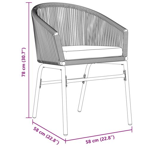 Комплект за хранене в градината 9 pcs Кафяво полиратан