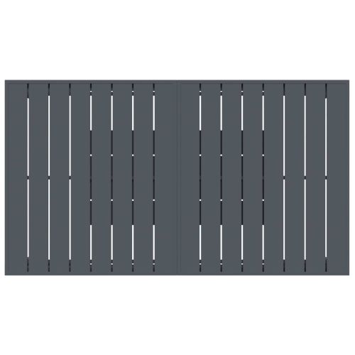 Комплект за хранене в градината 9 pcs Черно полиратан