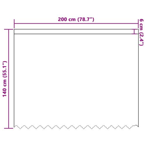 Перде от дантела С завеси Флорален Бяло 140 x 200 cm Полиестер