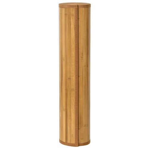 Килим, правоъгълен, натурален, 60x400 см, бамбук