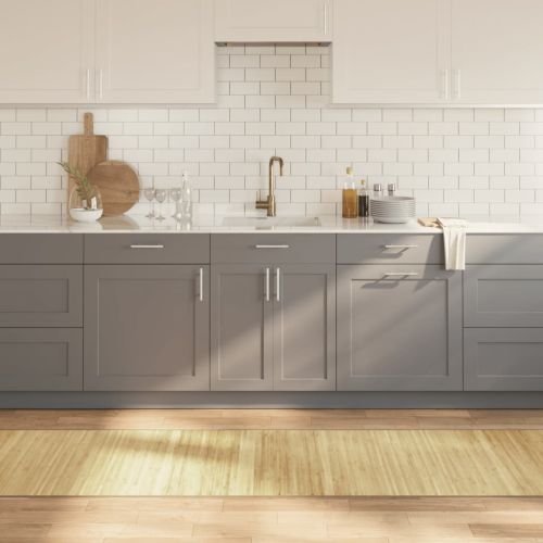 Килим, правоъгълен, светъл натурален, 70x400 см, бамбук