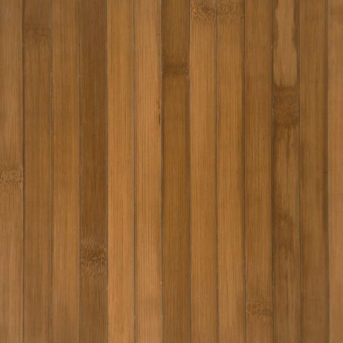 Килим, правоъгълен, кафяв, 80x400 см, бамбук