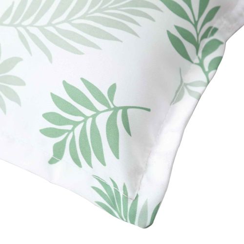 Възглавница за стол 6 pcs Бял 100 x 50 x 7 cm оксфорд