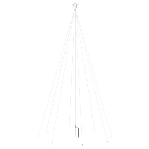 Коледна елха водопад за закрито и открито 400 LED 2,5 м