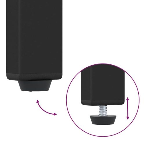 Нощно шкафче Artisan Oak 34x35,5x70 cm Инженерна дървесина