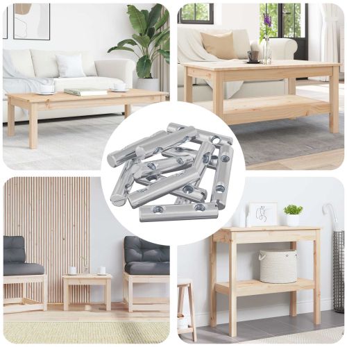 Гайка 12 pcs Цинковано 60 x 12 мм Желязо