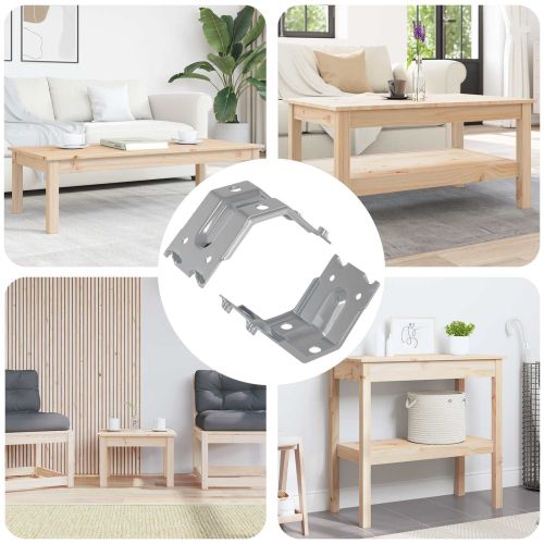 Държач 2 pcs Цинковано 106 x 55 x 1,5mm Стомана