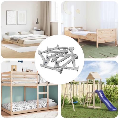 Винт 12 pcs Цинковано 5 x 40 мм Желязо