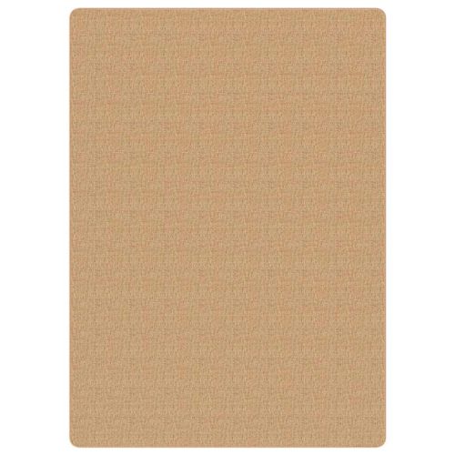 Килим от юта с латексов гръб, 70x130 см, естествен цвят